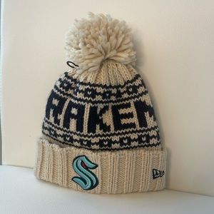 SEATTLE KRAKEN BEANIE HAT